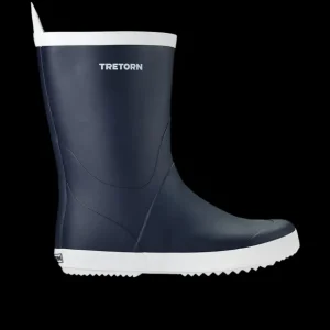 Tretorn Boots | Navy Blue Wings Rubber Boots