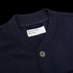 Universal Works Gilets | Navy Blue Wool Blend Chore Waistcoat