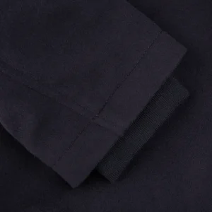 De Petrillo Coats & Jackets | Navy Blue Wool Cashmere Caban Jacket