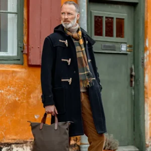 Gloverall Coats & Jackets | Navy Blue Wool Monty Duffle Coat