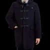 Gloverall Outerwear | Navy Blue Wool Morris Duffle Coat