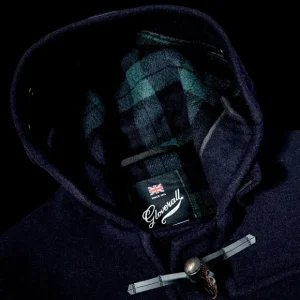 Gloverall Outerwear | Navy Blue Wool Morris Duffle Coat