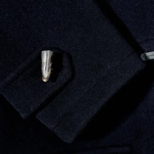 Gloverall Outerwear | Navy Blue Wool Morris Duffle Coat