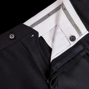 Canali Suits | Navy Blue Wool Notch Lapel Suit