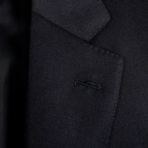 Canali Suits | Navy Blue Wool Notch Lapel Suit