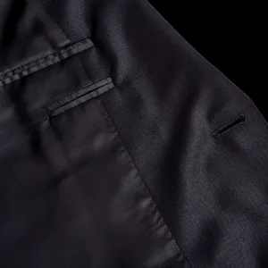 Canali Suits | Navy Blue Wool Notch Lapel Suit
