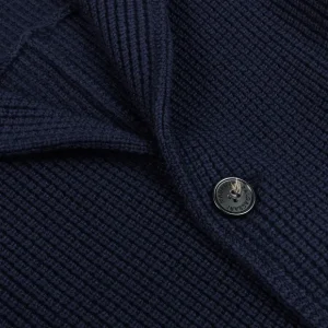Maurizio Baldassari Outerwear | Navy Blue Zegna Baruffa Wool Brenta Jacket