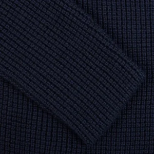 Maurizio Baldassari Outerwear | Navy Blue Zegna Baruffa Wool Brenta Jacket