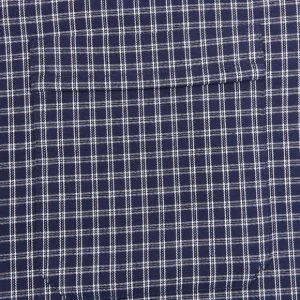 Derek Rose Loungewear | Navy Checked Cotton Classic Fit Pyjamas