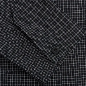 Sunspel Loungewear | Navy Checked Windowpane Pyjamas