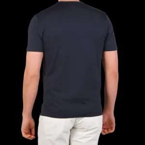 Sunspel T-Shirts | Navy Classic Cotton T-Shirt