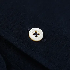Canali Shirts | Navy Cotton Jersey Casual Shirt