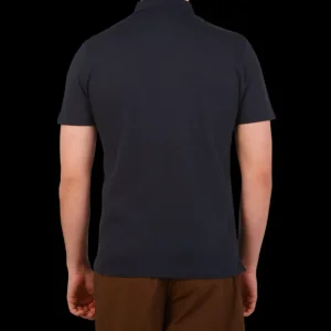 Sunspel Shirts | Navy Cotton Riviera Polo Shirt