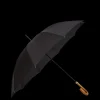 Fox Umbrellas Umbrellas | Navy Dark Malacca Handle Automatic Umbrella