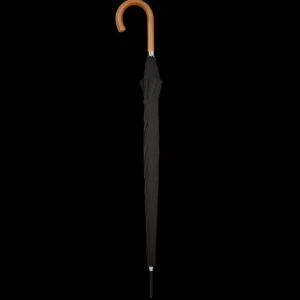 Fox Umbrellas Umbrellas | Navy Dark Malacca Handle Automatic Umbrella