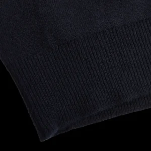William Lockie Cardigans | Navy Lambswool Button Cardigan