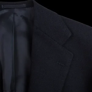 Ring Jacket Blazers | Navy Lightweight Wool Balloon Travel Blazer