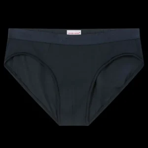 Derek Rose Underwear | Navy Pima Cotton Stretch Mid Briefs