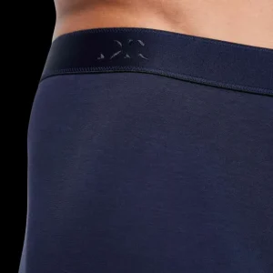 Derek Rose Underwear | Navy Pima Cotton Stretch Boxer Briefs