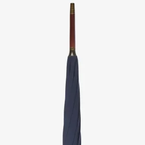 Fox Umbrellas Umbrellas | Navy Polished Maple Handle Umbrella