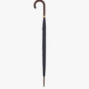 Fox Umbrellas Umbrellas | Navy Polished Maple Handle Umbrella
