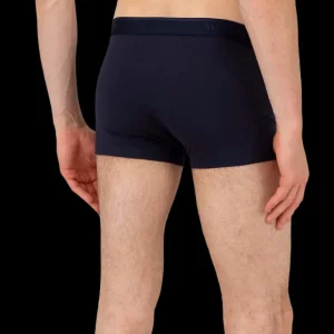 Sunspel Underwear | Navy Stretch Cotton Trunks