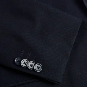 Eduard Dressler Suits | Navy Super 110S Wool Edson Suit Jacket
