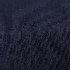 Baltzar Sartorial Trousers | Navy Super 100'S Wool Flat Front Suit Trousers