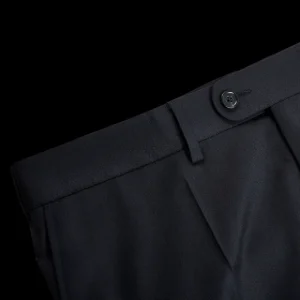 Eduard Dressler Trousers | Navy Super 110S Wool Jeff Suit Trousers