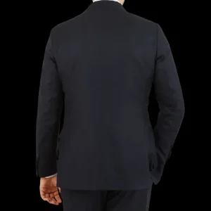 Studio 73 Suits | Navy Super 130S Wool Suit Blazer