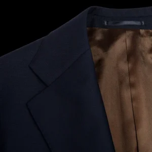 Baltzar Sartorial Suits | Navy Super 100'S Wool Suit Jacket