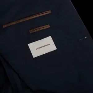 Baltzar Sartorial Suits | Navy Super 100'S Wool Suit Jacket