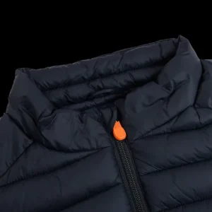 Save The Duck Outerwear | Navy Technical Down Adam Nylon Gilet