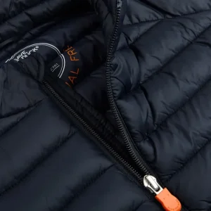 Save The Duck Outerwear | Navy Technical Down Adam Nylon Gilet