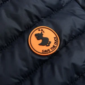 Save The Duck Outerwear | Navy Technical Down Adam Nylon Gilet