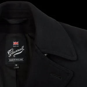Gloverall Outerwear | Navy Wool Churchill Peacoat