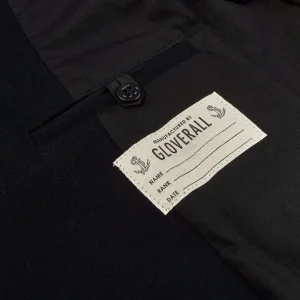 Gloverall Outerwear | Navy Wool Churchill Peacoat