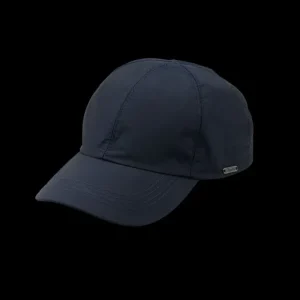 Wigéns Hats | Navy Wool Loro Piana Storm System Cap