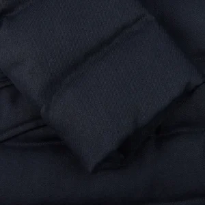Herno Coats & Jackets | Navy Wool Norfolk Down Padded Blazer Jacket