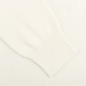 Gran Sasso Knitwear | Off White Extra Fine Merino Roll Neck