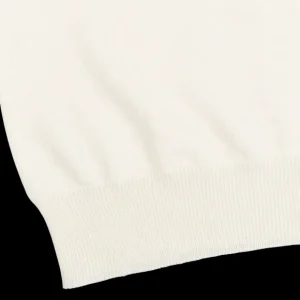 Gran Sasso Knitwear | Off White Extra Fine Merino Roll Neck