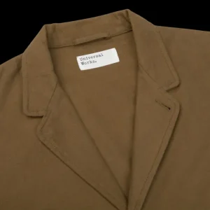 Universal Works Coats & Jackets | Olive Green Cotton Five Pocket Jacket