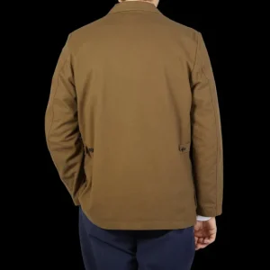 Universal Works Outerwear | Olive Green Cotton Five Pocket Jacket