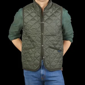 Lavenham Outerwear | Olive Green Mickfield Technical Gilet