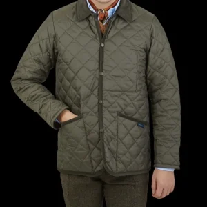 Lavenham Coats & Jackets | Olive Green Raydon Technical Jacket