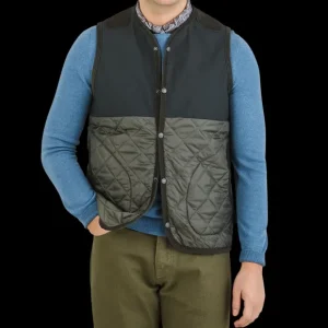 Lavenham Outerwear | Olive Green Thornham Technical Gilet