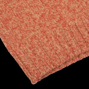 Gran Sasso Sweaters | Orange Melange Wool Geelong Crewneck