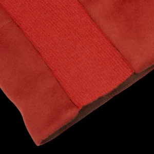 Maurizio Baldassari Outerwear | Paprika Red Water Repellent Pure Cashmere Gilet