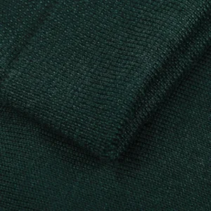 Gran Sasso Knitwear | Petrol Green Extra Fine Merino Roll Neck