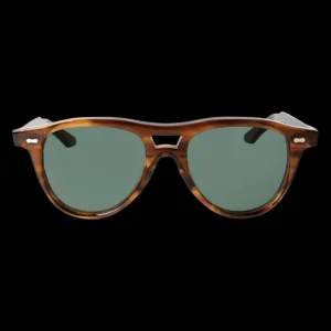 The Bespoke Dudes Sunglasses | Piquet Earth Bio Bottle Green Lenses 49Mm